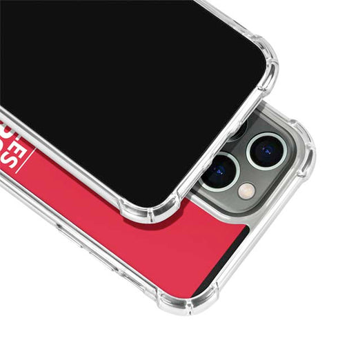 NBA Los Angeles Clippers Standard Red iPhone 13 Pro Max Clear Case